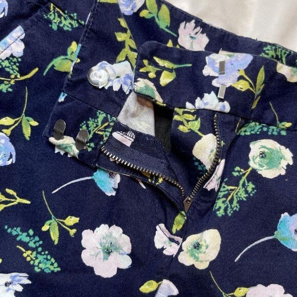 Loft Floral Shorts Spring Summer Size 6 - Picture 6 of 7